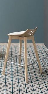 Sgabello JAM WOOD ALTO by Connubia