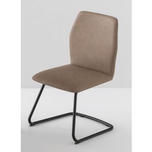 Sedia HEXA con Gambe Metallo ad Elle by Connubia