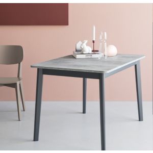 Tavolo DINE rettangolare 110 all 150 cm by Connubia