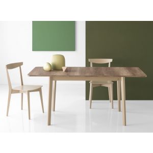 Tavolo DINE rettangolare 120 all 170 cm by Connubia
